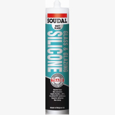 Soudal Glass & Glazing Silcone 300ml - Clear