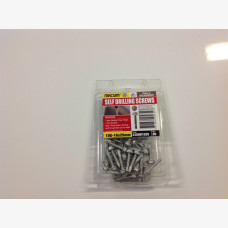 Srews 10g 16mm x 25mm Hex Head Self Drive Galvanised