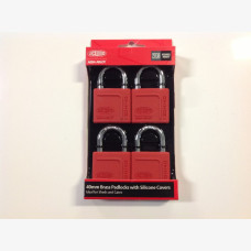 Padlock 40mm Lockwood 4 Pack