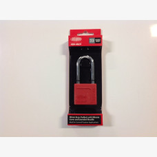 Padlock Lockwood  40mm Red - Pack of 1