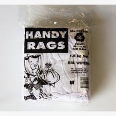 1kg Bag Of White Cloth Rags