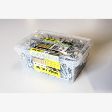 Screws Treated pine 8g- 10mm x 42mm Galvanised Pack 400