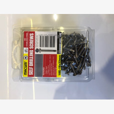 Screws 10Gauge 24x22mm Stainless Steel Wafer Head - 100Pk