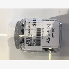 RIVET 5-6 CSK ALUM/STEEL 4MM X 13.8MM JAR 100