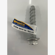 Masonry Screw Anchor 10mm X 60mm Galvanised