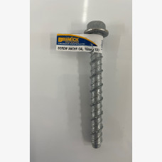 Masonry Screw Anchor 10mm x 100mm Galvanised