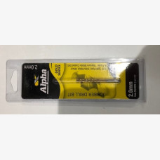 Alpha Drill Bit 2mm Metal 2 Pack Gold Series