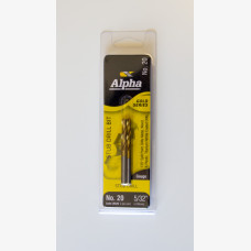 ALPHA DRILL BIT METAL DOUBLE END #20 4.09MM 2PK