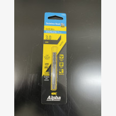 ALPHA DRILL BIT STAINLESS PLUS 3MM 2PK