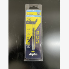 ALPHA DRILL BIT STAINLESS PLUS 2MM 2PK