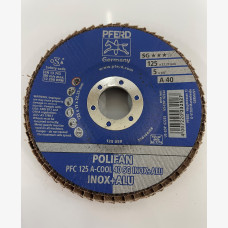 Polifan Flap Disc 125mx40sg Inox / Alu 