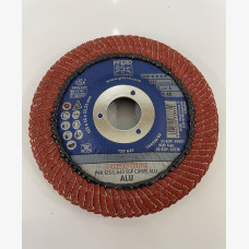 POLIFANFLAP DISC 125MX 16 X 22.23 X 40SG CURVE ALUMINIUM