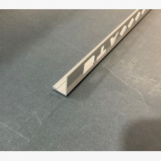 Tile Angle 12mm x 3Mtr Matt Silver