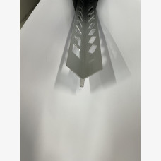 Y Angle For 8mm Tiles 3mtrs Matt Silver