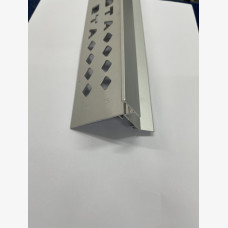 BALCONY TRIM 15MM X 3MM NO WEEP HOLE Matt Silver