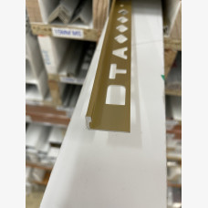 10mm Tile Angle 3mtr Matt Gold