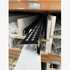 BALCONY TRIM 12MM X 3MTR WEEP HOLE BLACK