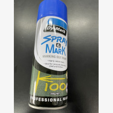 Dy-Mark Spray & Mark 350g Spray Can - Blue 