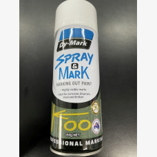 Dy-Mark Spray & Mark 350g Spray Can - White