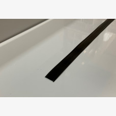 Skirting Insert Black Tape 150Mtrs