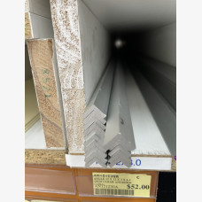 ANGLE 12mm X 12mm X 3mm X 6.5mtr CLEAR