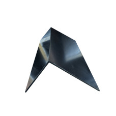 ANGLE 150X100X3X6.5M BLACK SATIN