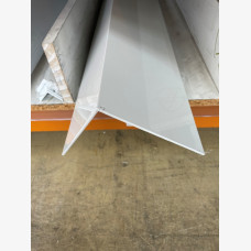 ANGLE 150X100X3X6.5M PEARL GLOSS WHITE