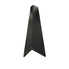  Angle 25mm x 20mm x 1.6mm x 6.5Mtrs Black Textura