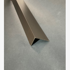 Angle 40mm x 25mm x 1.6mm x 6.5Mtrs - Bronze Anodised