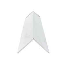 Knotwood Angle 40mm x 40mm x 1.6mm x 6Mtrs White Textura