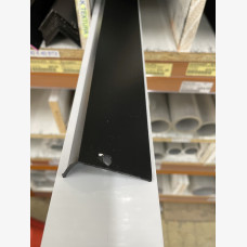 ANGLE 50mm X 25mm X1.6mm X 6.5Mtr BLACK TEXTURA