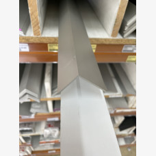 ANGLE 50mm x 40mm x 1.8mm x 6.6mtr CLEAR ANO