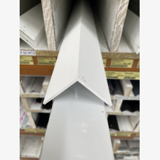 ANGLE 60X60X3.0X6.5M WHITE TEXTURA