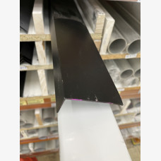ANGLE 70 X 25 X 1.6 X 6.5 M Black Textura