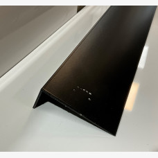 Angle 70mm x 25mm x 1.6mm x 6.5Mtrs Matt Black