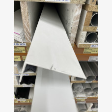 ANGLE 90X40X1.6X6.5M WHITE TEXTURA
