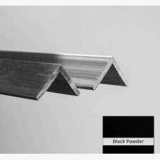 Angle 80mm x 20mm x 3mm x 6.5Mtrs Black Satin