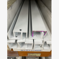CHANNEL 40X25X3X6.5M WHITE