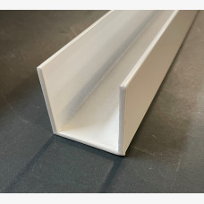 Channel 50mm X 50mm X 3mm X 6.5mtrs White
