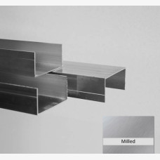 Channel 41.9mm X 25.4mm X 1.58mm X 6.5m Milled