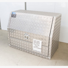 Front Opening Tread Plate Box 1100mm X 850mm X 550mm 2 Door