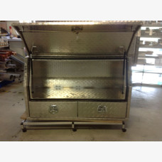 Front Opening Tool Box 1400 X 850 X 550   Half Door 