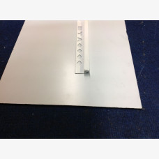 16mm Tile Angle Square Edge 3mtr Bright Silver