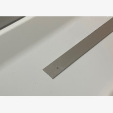 Flat Bar 12mm x 1.6mm x 4M Clear Anodised