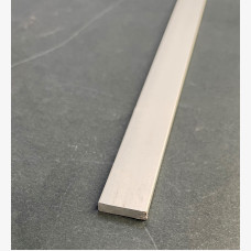 Flat Bar 12mm x 3mm x 4mtr Clear Anodised 