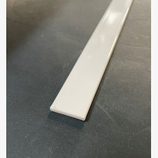 Flat Bar 20mm X 3mm x 4mtr  White