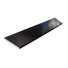 Flat Bar 25mm x 1.6mm x 4mtr Black Satin