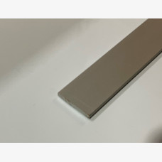 Flat Bar 25mm x 3mm x 4mtr Clear Anodised 