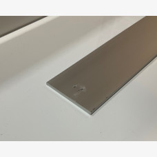 Flat Bar 50mm x 3mm x 4mtr Clear Anodised