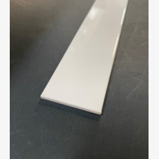 Flat Bar 50mm x 3mm x 4mtr White